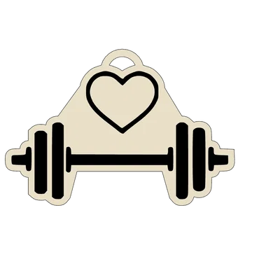 Móc khóa Gym (Llavero Gym)