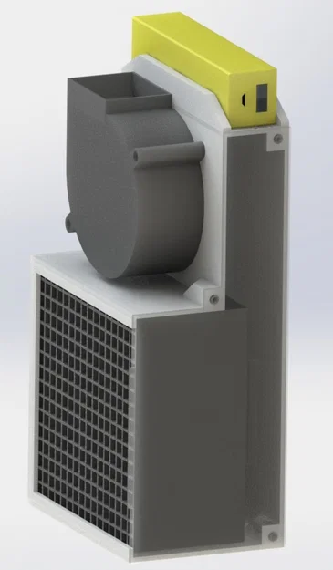 Bộ lọc không khí cho Kingroon KLP1 (启庞KLP1) - module than hoạt tính - Image 1