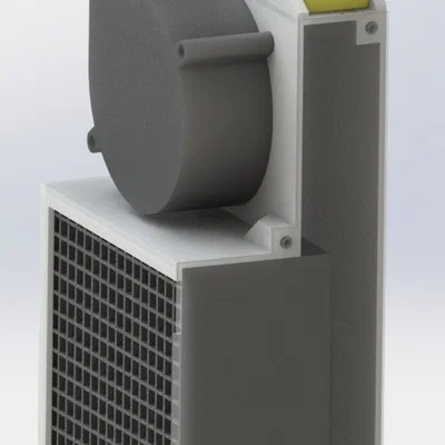 Bộ lọc không khí cho Kingroon KLP1 (启庞KLP1) - module than hoạt tính