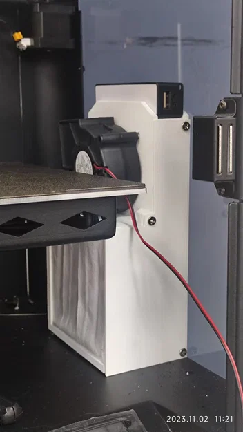 Bộ lọc không khí cho Kingroon KLP1 (启庞KLP1) - module than hoạt tính - Image 2