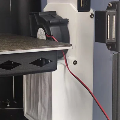 Bộ lọc không khí cho Kingroon KLP1 (启庞KLP1) - module than hoạt tính