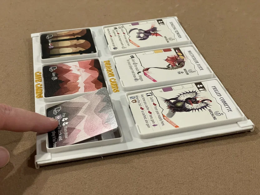 Wyrmspan Card Display – Khay trưng bày bài cầm lên không rớt - Image 1