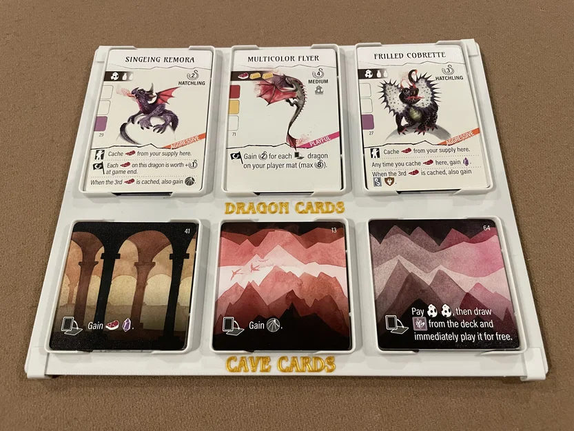 Wyrmspan Card Display – Khay trưng bày bài cầm lên không rớt - Image 2