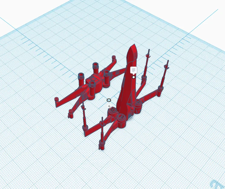 Mô hình phi thuyền Star Wars X-Wing chi tiết cho fan in 3D - Image 1