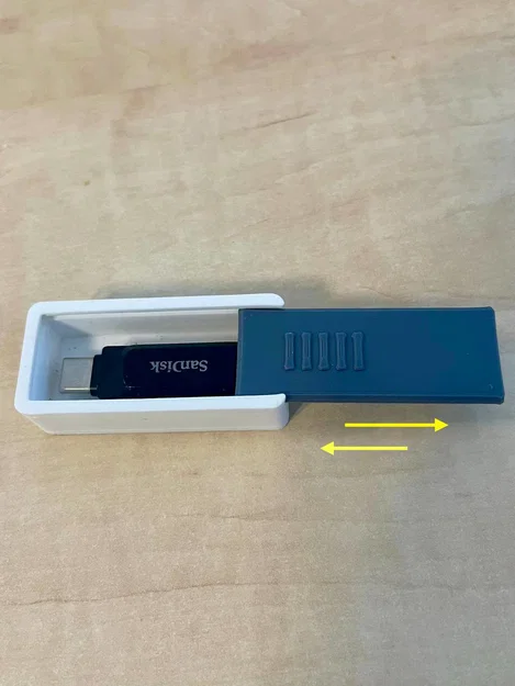 Hộp đựng USB in 3D cho SanDisk Ultra Go nhỏ gọn và tiện lợi - Image 1