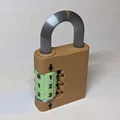 Ổ khóa số (Combination Padlock) - Thumbnail 1