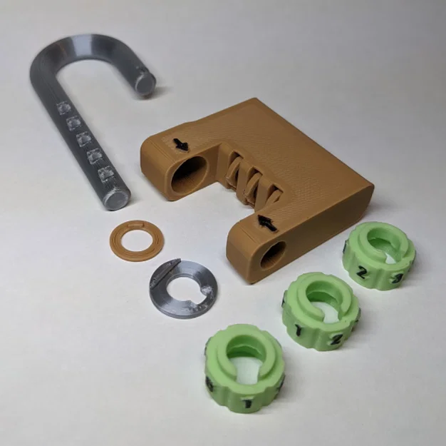 Ổ khóa số (Combination Padlock) - Image 3