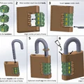 Ổ khóa số (Combination Padlock) - Thumbnail 4