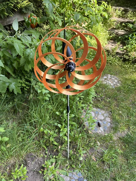 Cối xay gió 2 cánh Mandala-Effect: bánh 2 mảnh, spinner & thân mới - Image 2