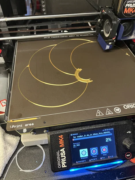 Cối xay gió 2 cánh Mandala-Effect: bánh 2 mảnh, spinner & thân mới - Image 4