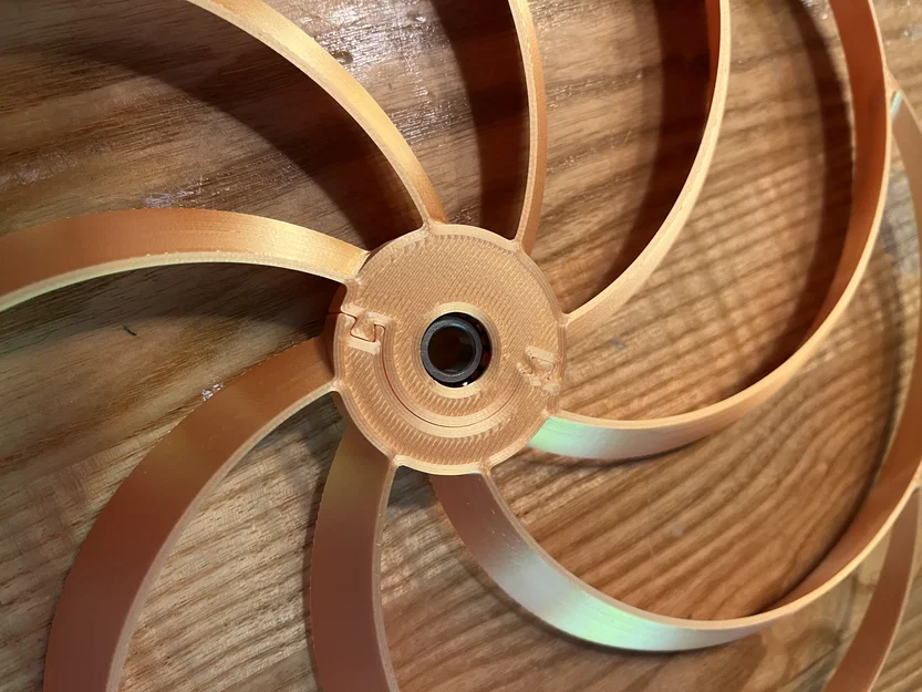 Cối xay gió 2 cánh Mandala-Effect: bánh 2 mảnh, spinner & thân mới - Image 6