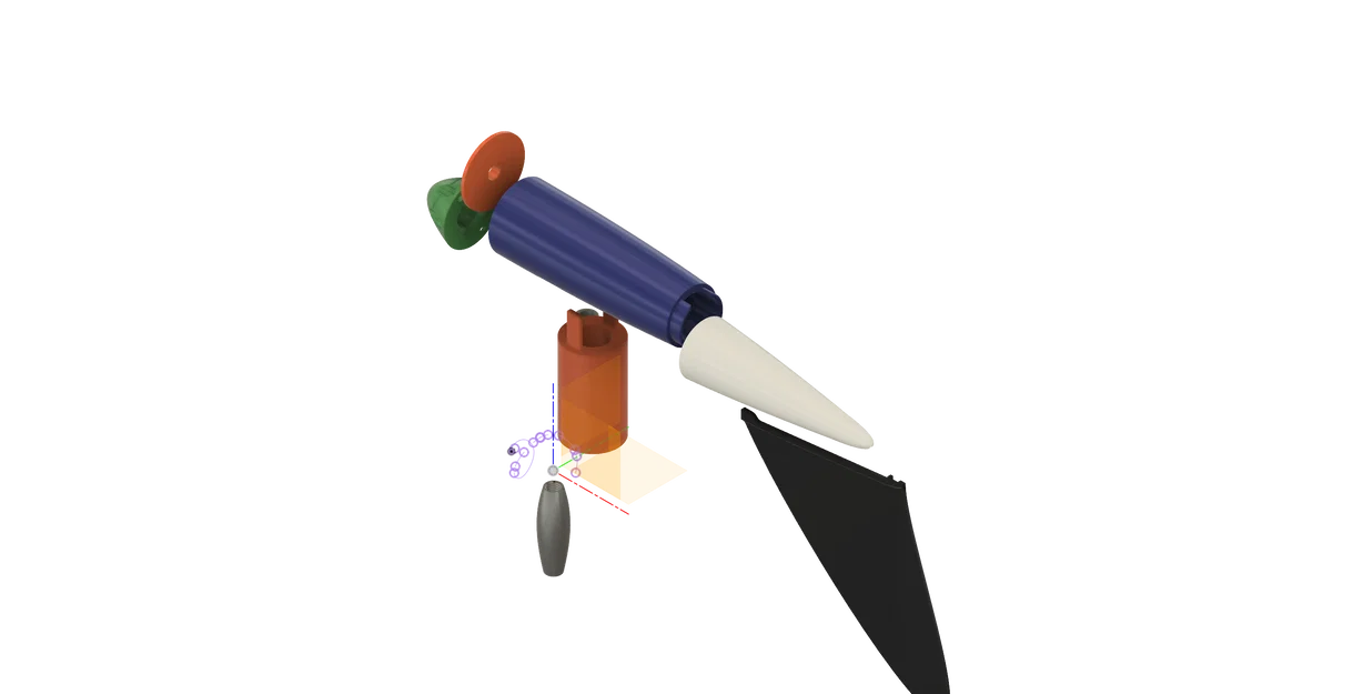 Cối xay gió 2 cánh Mandala-Effect: bánh 2 mảnh, spinner & thân mới - Image 8