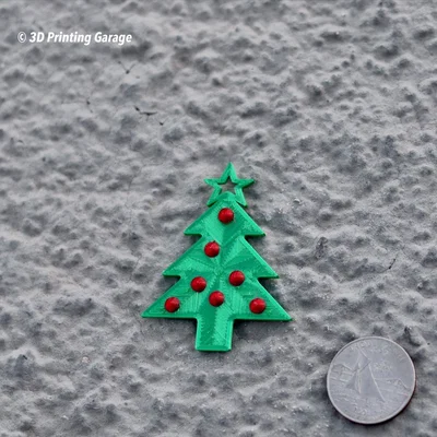Móc khóa Cây Thông Noel (Christmas Tree Keychain)