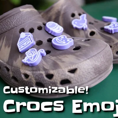Charm Crocs Emoji – Jibbitz tùy biến