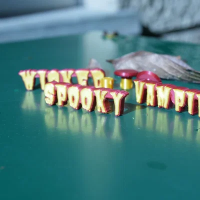Charm / Jibbitz Halloween trang trí dép Crocs (tùy biến tên riêng)