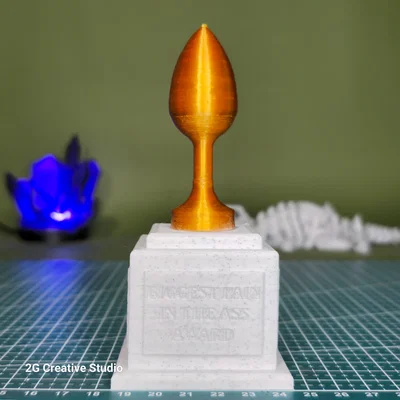 Cúp vinh danh Kẻ phiền phức nhất (Biggest Pain in the Ass Award) 3D