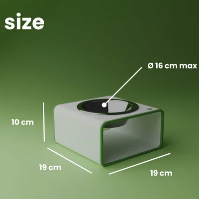 Kệ nâng tô ăn cho mèo & chó, Cat & Dog Food Bowl Raiser Stand (STL/3MF/OBJ)