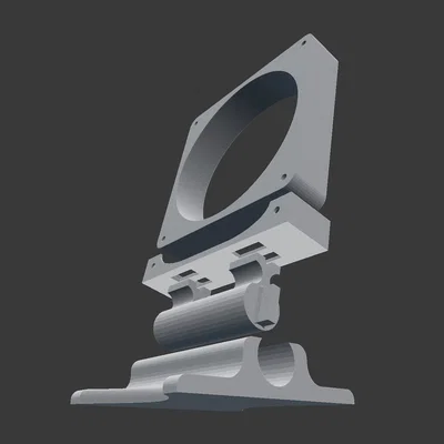 Giá đỡ quạt PC 120mm đơn giản (Dumb 120mm PC Fan Holder)