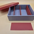 Hộp đa năng in 3D có vách ngăn tùy chỉnh (Adjustable Box) - Thumbnail 1