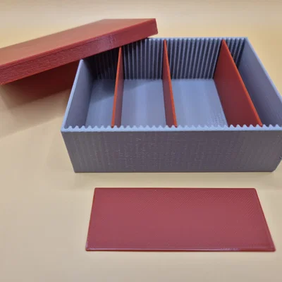 Hộp đa năng in 3D có vách ngăn tùy chỉnh (Adjustable Box)