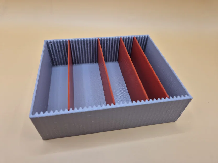Hộp đa năng in 3D có vách ngăn tùy chỉnh (Adjustable Box) - Image 2