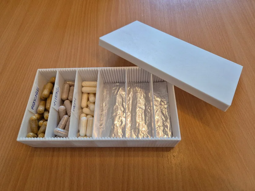 Hộp đa năng in 3D có vách ngăn tùy chỉnh (Adjustable Box) - Image 4