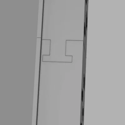 Bambu Lab P1S - Top Glass Riser