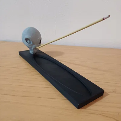 Đế cắm nhang hình Alien độc lạ in 3D