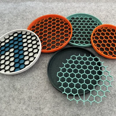 Coaster xếp chồng (stackable)