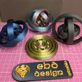 Gyroscopic Fidget Spinner (Con quay hồi chuyển) dễ in 3D - Thumbnail 1