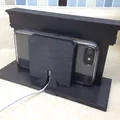 Đế sạc iPhone 8/SE hình lò sưởi trang trí bàn làm việc độc đáo - Thumbnail 3