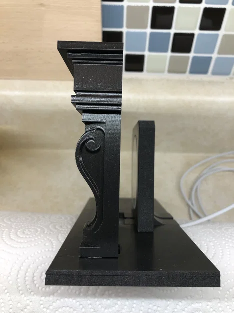 Đế sạc iPhone 8/SE hình lò sưởi trang trí bàn làm việc độc đáo - Image 8