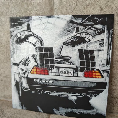 Hueforge Delorean