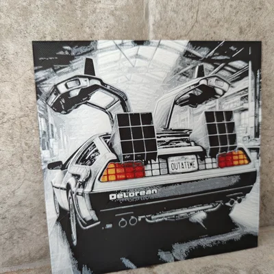 Hueforge Delorean