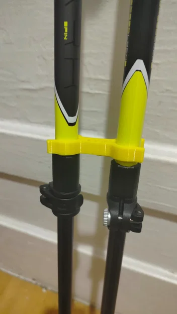 Kẹp cố định gậy trượt tuyết, gậy đi bộ (Ski Poles Clip) - Image 2