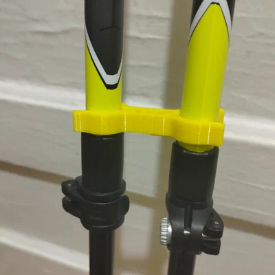 Kẹp cố định gậy trượt tuyết, gậy đi bộ (Ski Poles Clip)