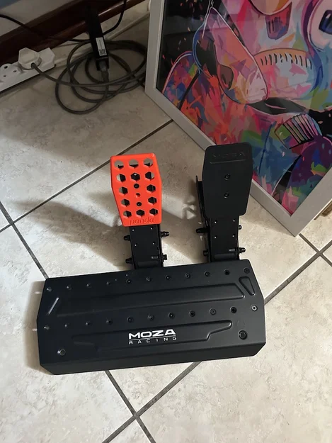 Moza SRP Pedal Face/Pad/Plate - Mặt pedal lục giác tăng độ bám - Image 2
