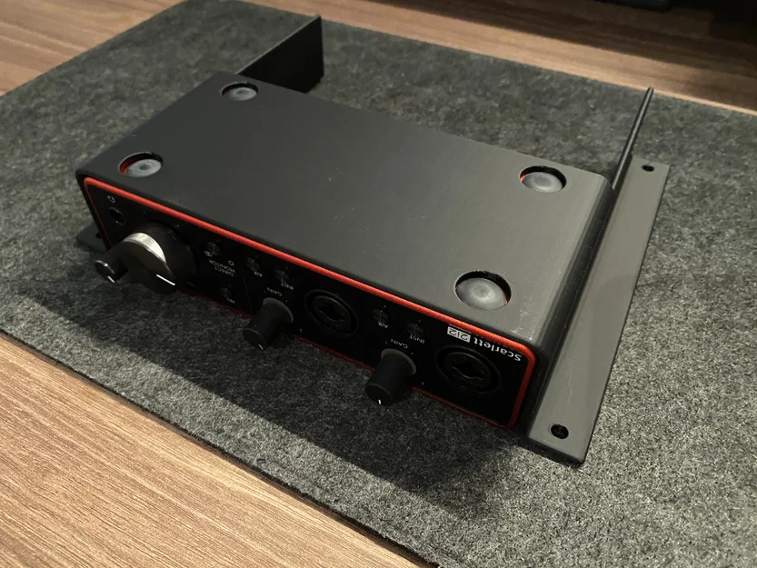Ngàm gắn Focusrite Scarlett 2i2 cho hệ thống kệ Balolo - Image 5