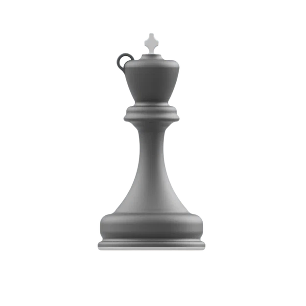 Móc khóa quân cờ Vua (Chess Piece Keychain) in 3D cực chất - Image 3