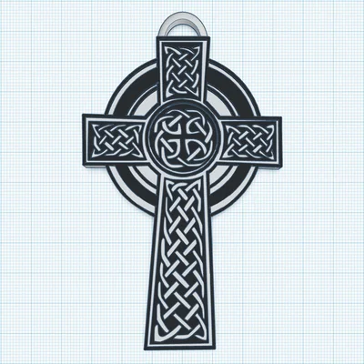 Mặt dây chuyền thánh giá Celtic (Celtic cross pendant)