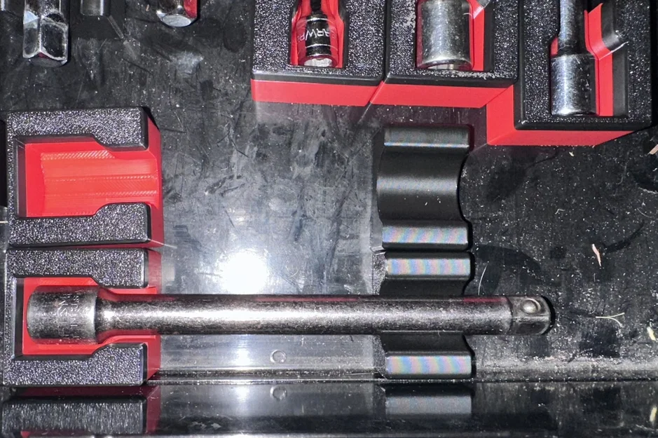 Bộ sắp xếp thanh nối Socket Wrench Extension Organizer - Image 1