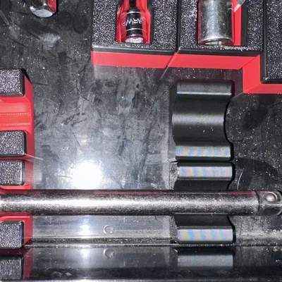 Bộ sắp xếp thanh nối Socket Wrench Extension Organizer