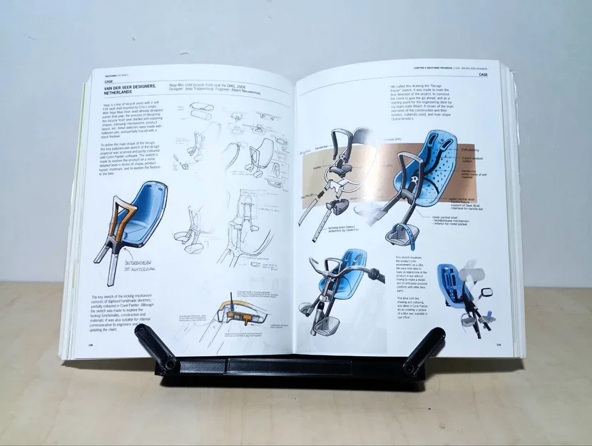 Kệ đỡ sách Print-in-Place chắc chắn kèm giữ trang V2 - Image 2