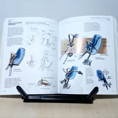 Kệ đỡ sách Print-in-Place chắc chắn kèm giữ trang V2