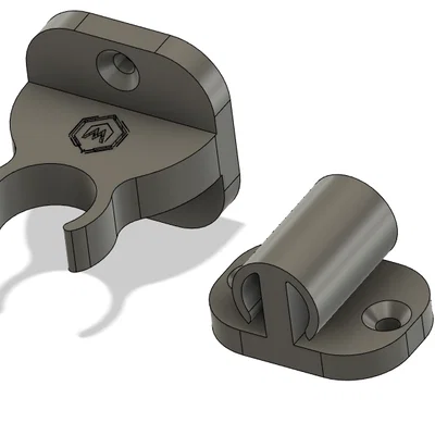 Chốt cửa tủ (Cabinet Door Latch) in 3D bằng PLA