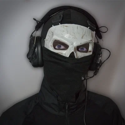 Mặt nạ Ghost Red Team 141 Operator (có lỗ để khâu)