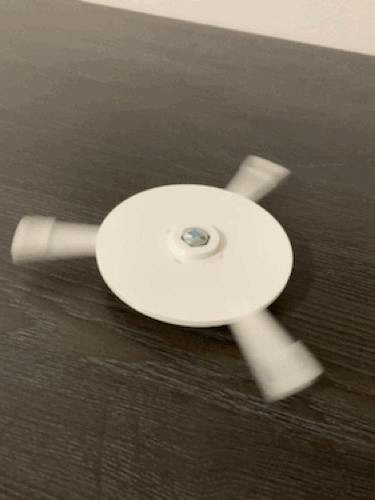 Bệ xoay universal cho Garden Wind Spinner, không cần support - Thumbnail 1