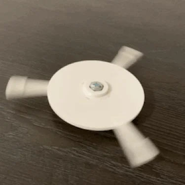 Bệ xoay universal cho Garden Wind Spinner, không cần support