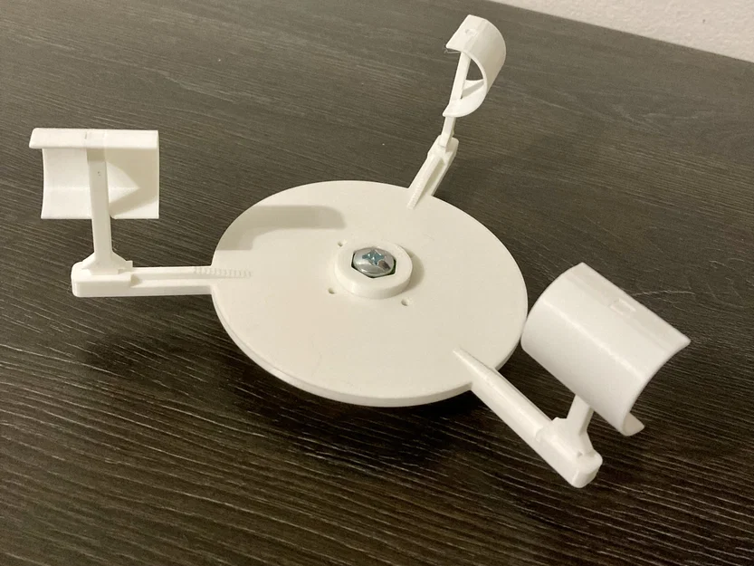 Bệ xoay universal cho Garden Wind Spinner, không cần support - Image 4