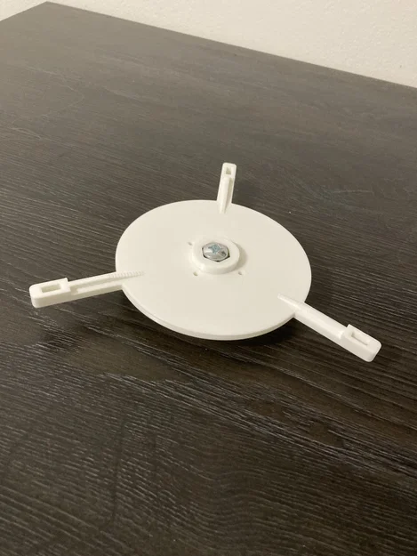 Bệ xoay universal cho Garden Wind Spinner, không cần support - Image 5